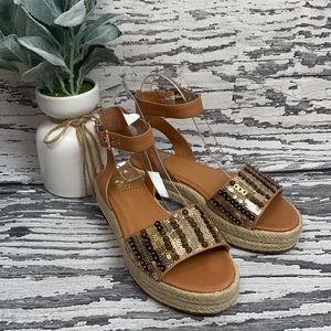 Kathalia Platform Espadrille Sandal - Size 6